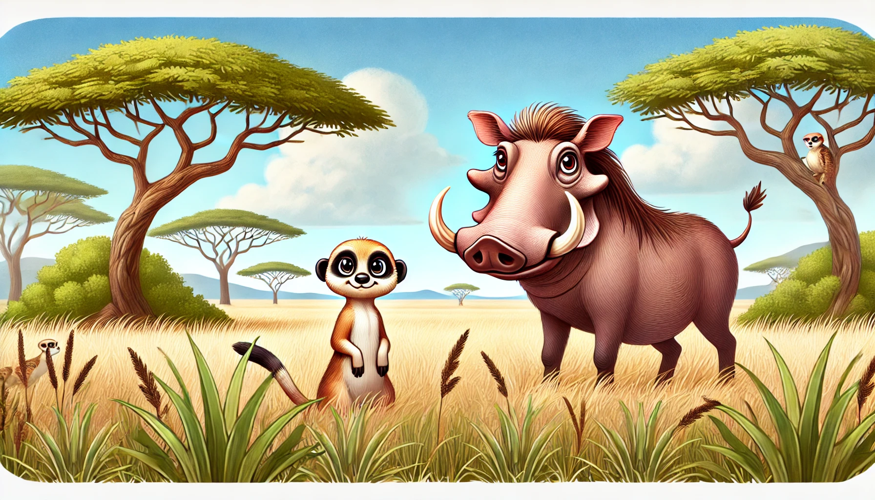 «Акуна матата»: в Намібії знайшли справжніх Тимона і Пумбу